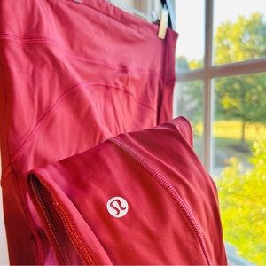 Lululemon Cranberry Swift Speed Legging